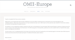 Desktop Screenshot of omii-europe.org